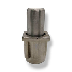 REGATON NIVELADOR  CUADRADO INOXIDABLE Y ZING T-304