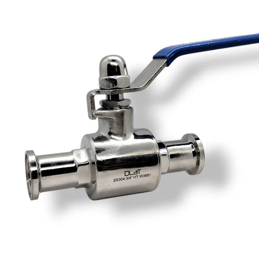 VALVULA BOLA CLAMP DE DOS PIEZAS  SST-304