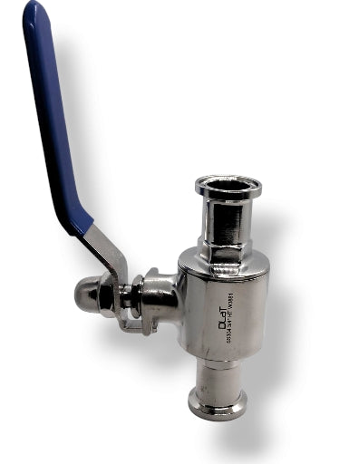 VALVULA BOLA CLAMP DE DOS PIEZAS  SST-304
